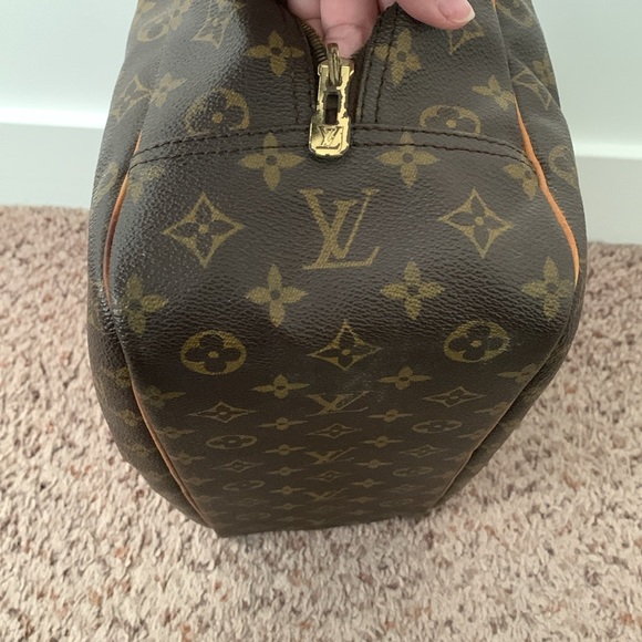 Louis Vuitton Deauville monogram canvas bag with date code VI0934 - Picture 9 of 10